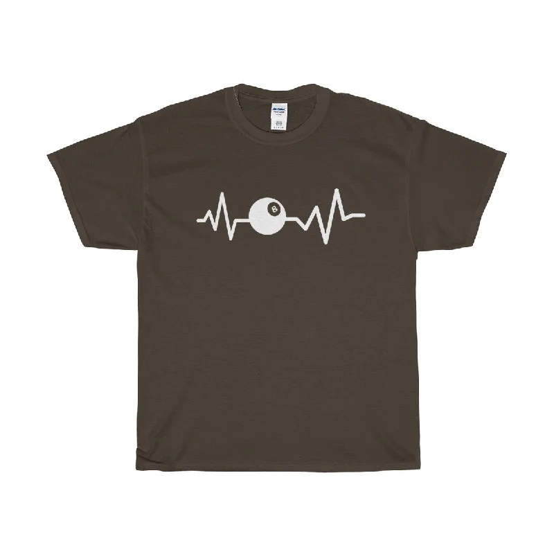 "Heartbeat" Unisex Heavy Cotton Tee Cotton Fabric Linen Fabric Terry Fabric