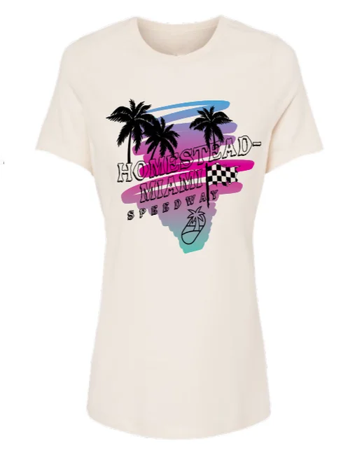 Ladies Homestead Beach Tee Fashionable Trendy Casual