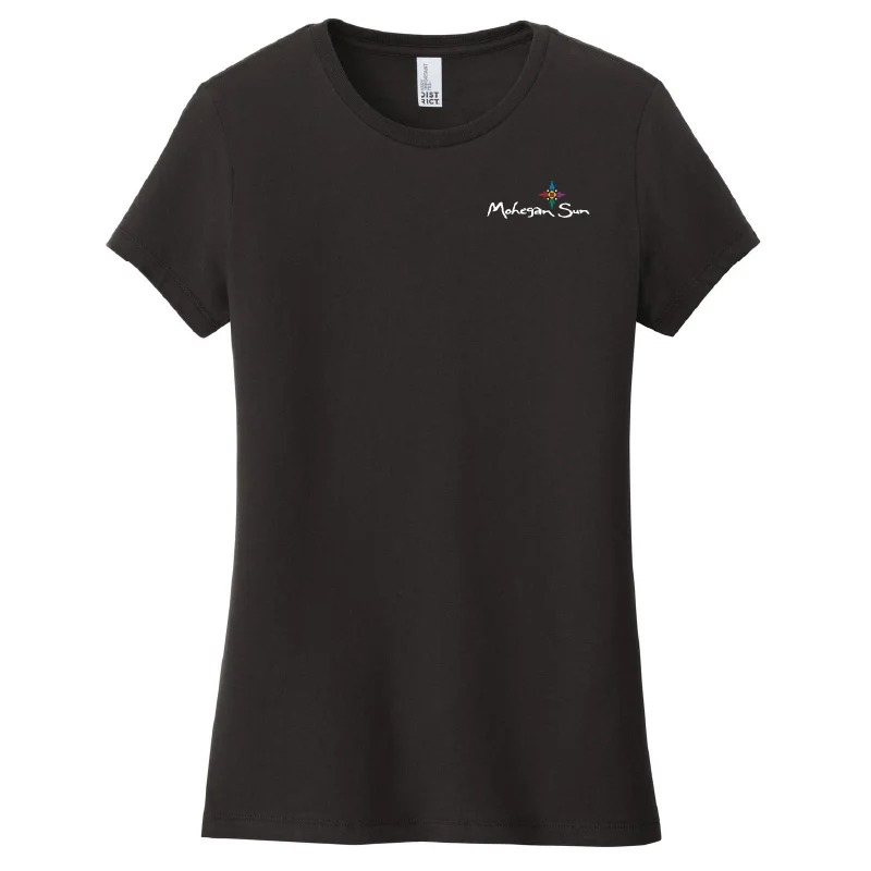 Ladies' Mohegan Sun Logo T-Shirt Fashionable Trendy Casual