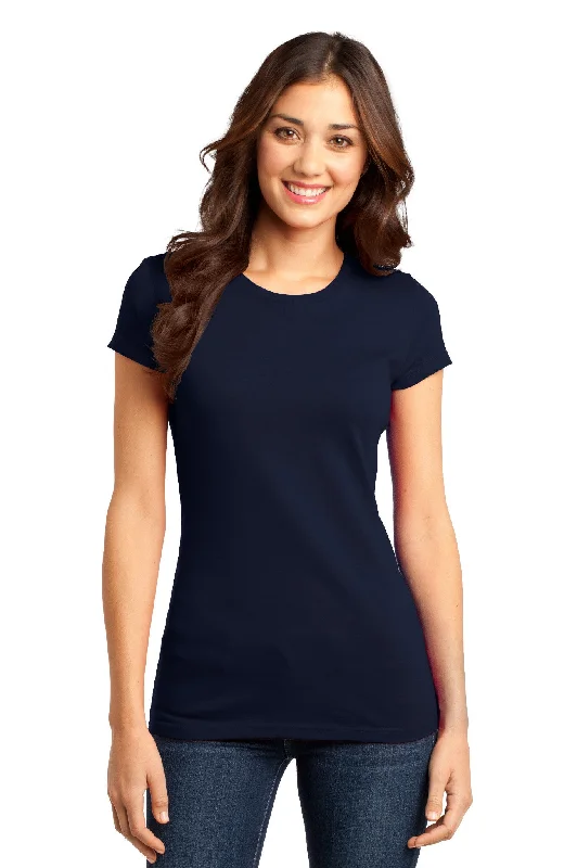 Ladies' Very Important Tee - Navy Front Pockets Side Pockets Patch Pockets