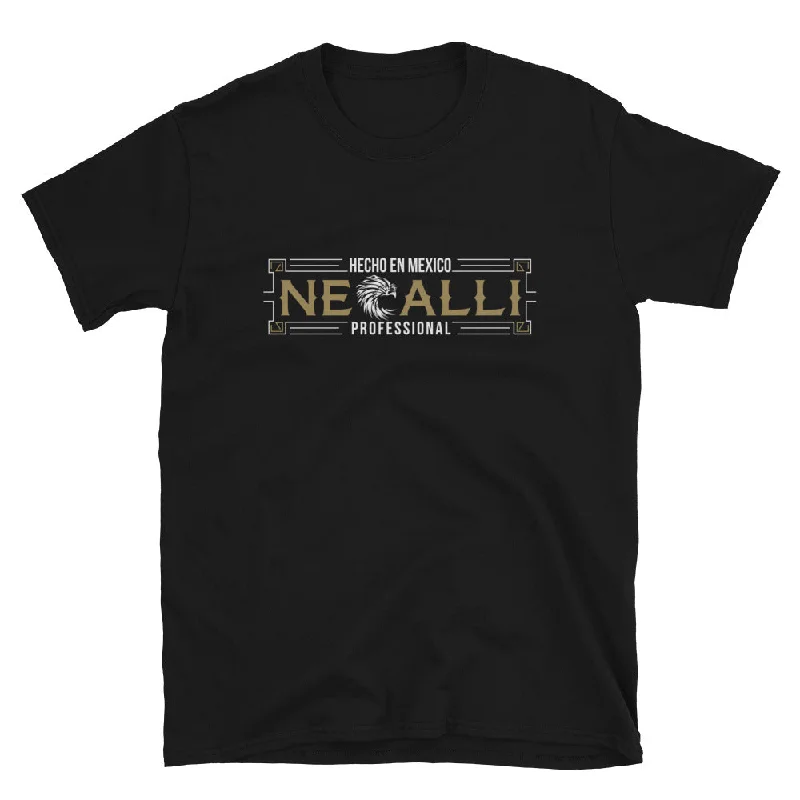 Necalli Professional Short-Sleeve T-Shirt Print Jacquard Patchwork