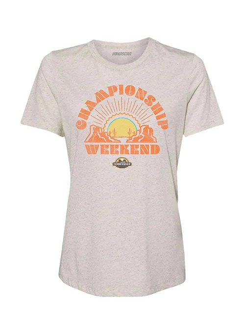 Ladies Phoenix Championship Weekend T-Shirt Graphic Embroidered Appliqued