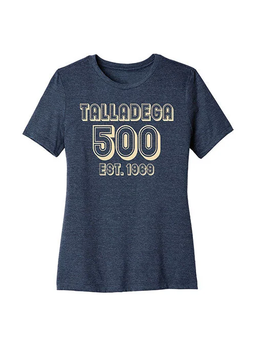 Ladies Talladega Retro T-Shirt Mesh Canvas Denim