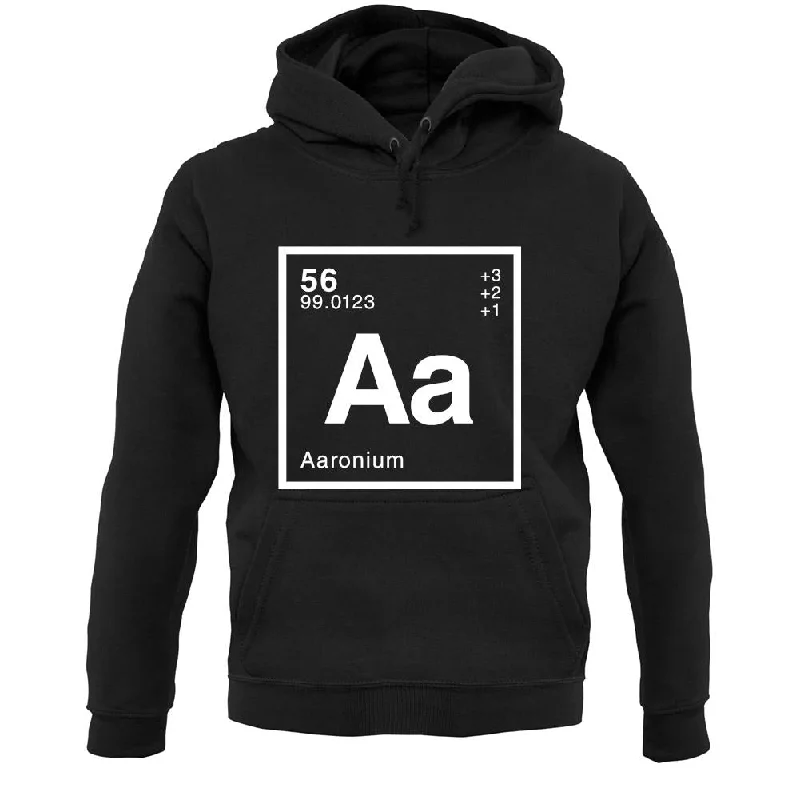 Aaron - Periodic Element Unisex Hoodie Hoodie Sweatshirt Pullover