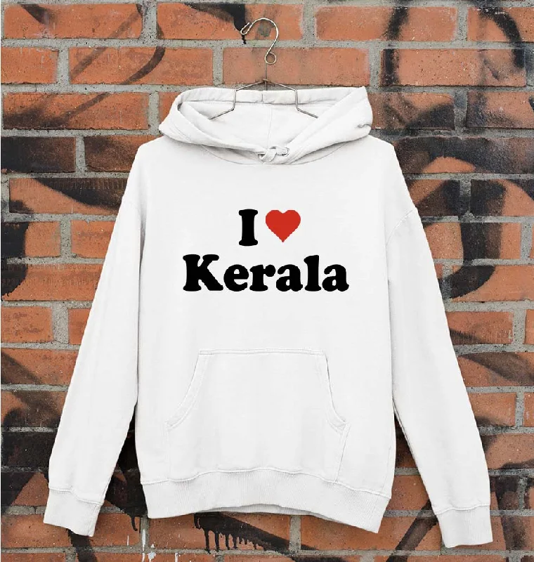 I Love Kerala Unisex Hoodie for Men/Women Hoodie with Print Artistic Unique