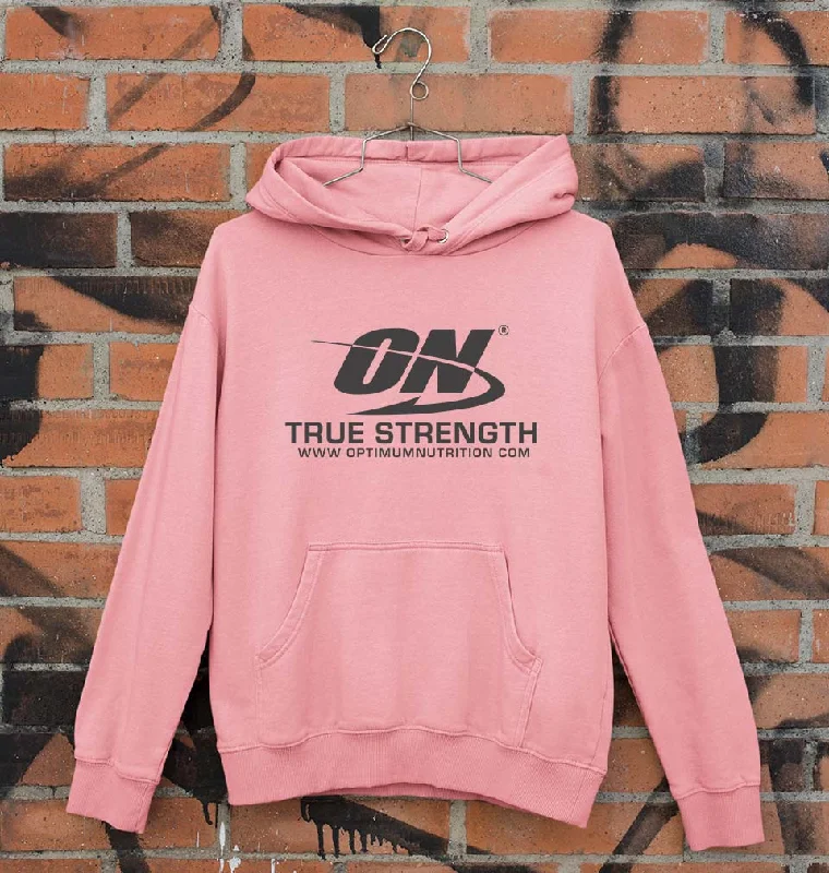 optimum nutrition Unisex Hoodie for Men/Women Hoodie with Emblem Brand Identity