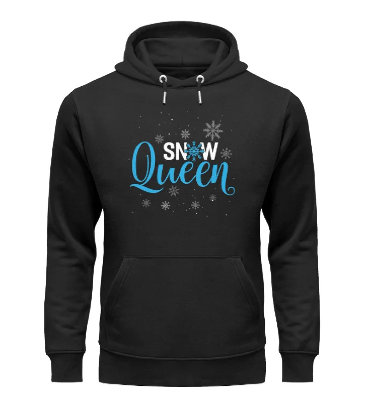 Snow Queen - Unisex Premium Organic Hoodie Hoodie with Elastic Waist Stretchable Comfortable