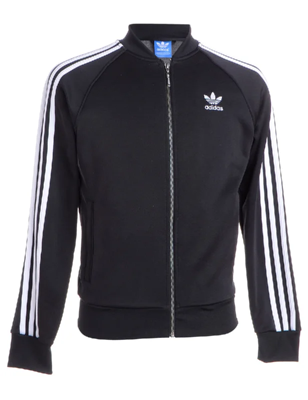 Adidas Track Jacket Welt Pockets Slit Pockets Flap Pockets