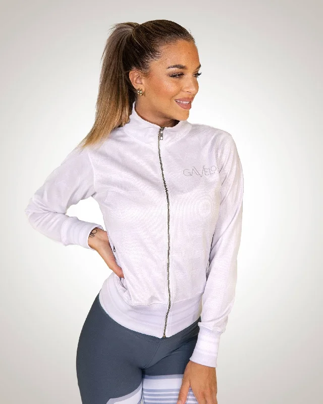 Gavelo Track Jacket - Vanilla Ice Satin Jacket Silk Jacket Chiffon Jacket