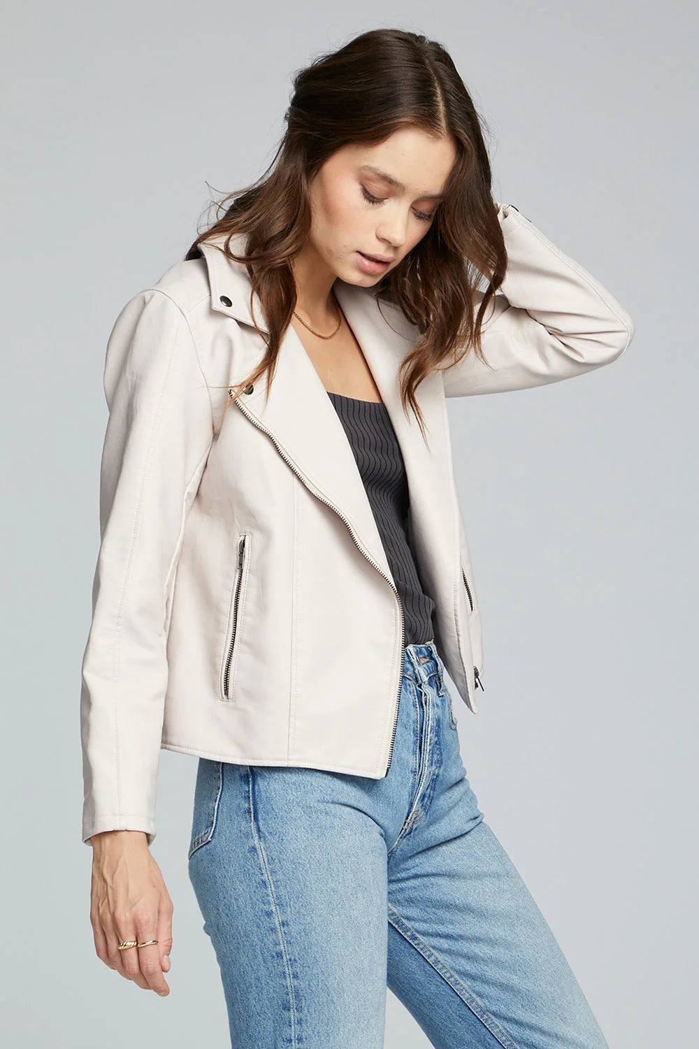 The Effie Jacket by Saltwater Luxe - Bone Chenille Jacket Brocade Jacket Lace Jacket