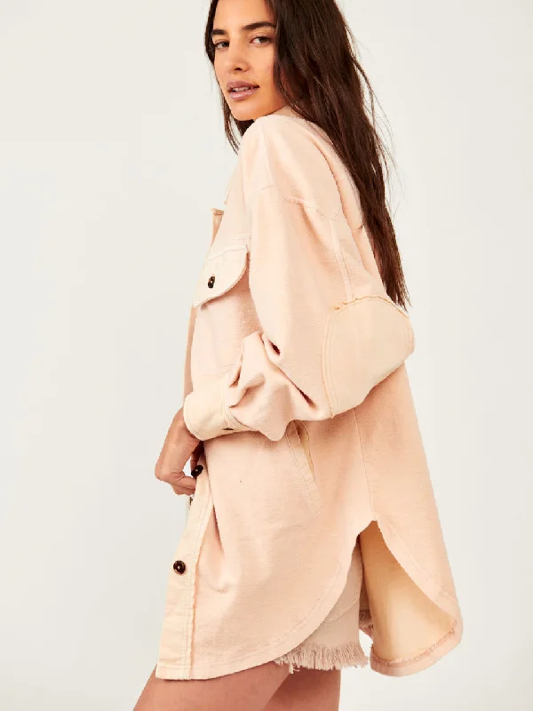 The Ruby Jacket by Free People - Sweetheart Sunrise V-Neck Jacket Boat Neck Jacket Square Neck Jacket