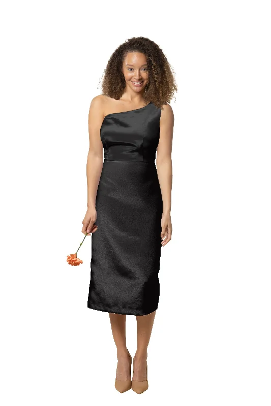 Cason Bodice with Straight Midi Skirt in Drapey Bengaline wool skirt breathable