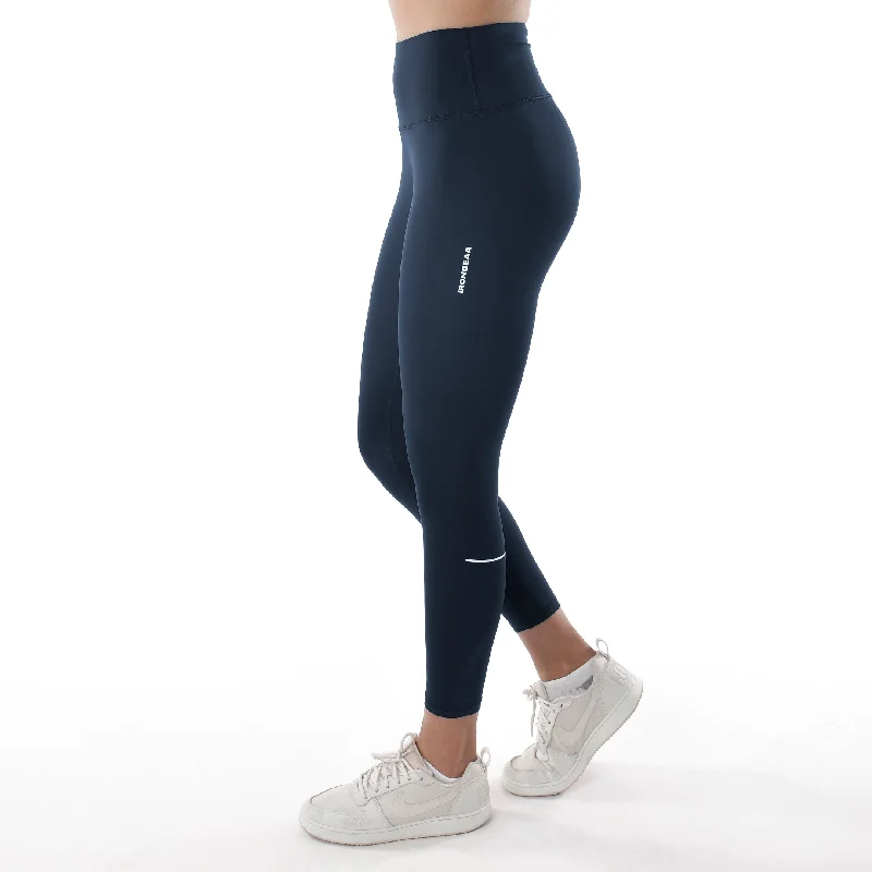 High Waisted Striker Leggings Comfortable Ribbed Sports Leggings