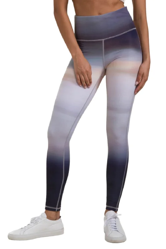 Mono B Dusk High-Waist Leggings APH-B0178 Trendy Minimalist Leggings