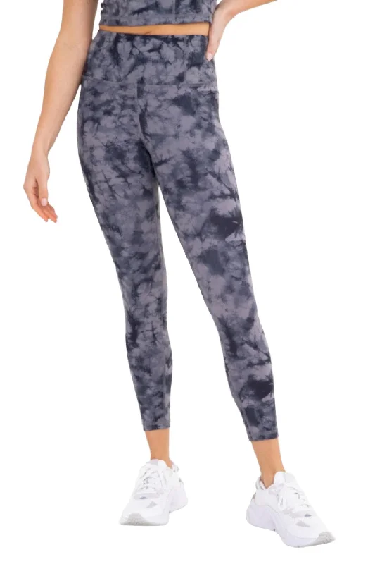 Mono B Tie-Dye Back Pocket High-Waisted Leggings APH6221 and Plus Cozy Sweat-Wicking Leggings