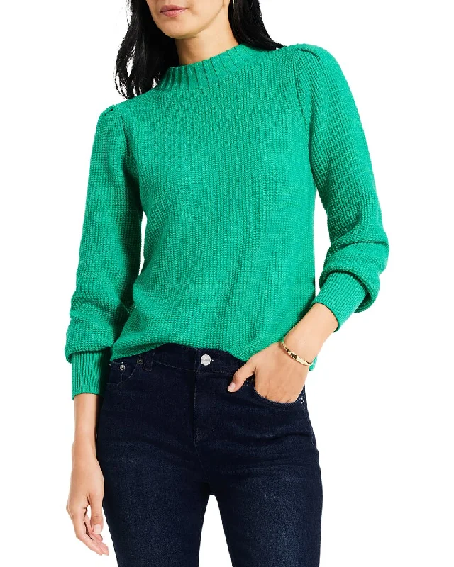 NIC+ZOE Petite Waffle Stitch Sweater Long Sweater Short Sweater Cropped Sweater