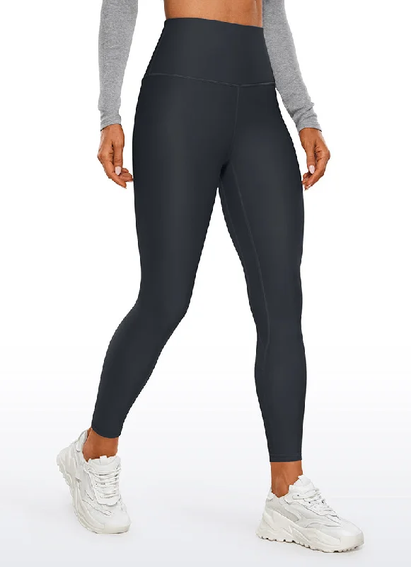 Thermal Fleece Lined Leggings 25'' Fashionable Seamless Leggings