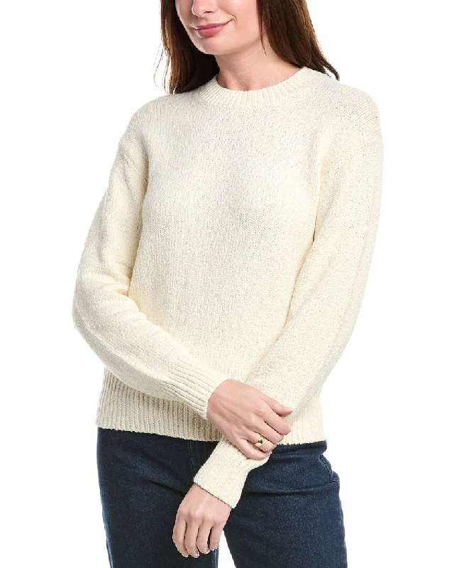 Vince Boucle Sweater Velvet Chenille Corduroy