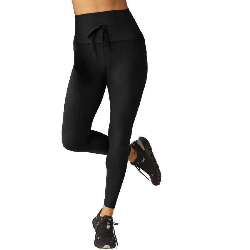 Women's Spacedye Go Pocket Midi Legging Comfortable Athletic Tights