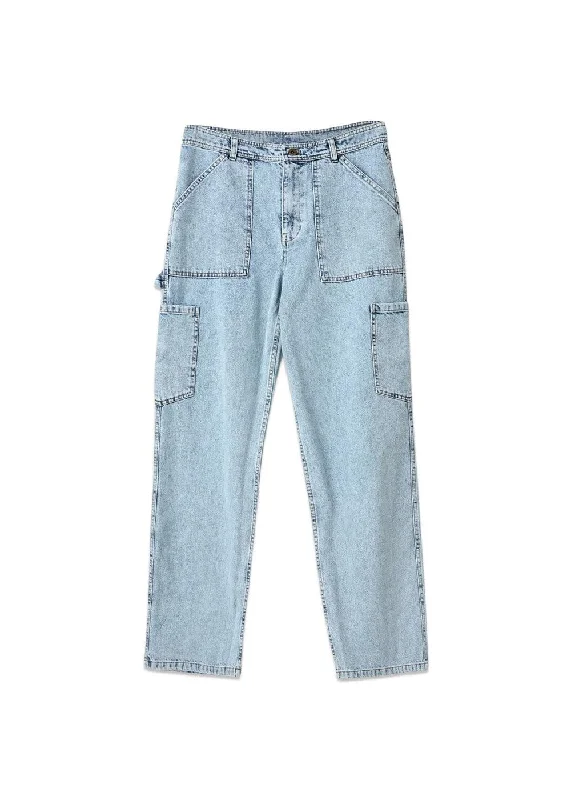 Only Bad Jeans - Light Blue Denim Stylish Tapered Fit Jeans