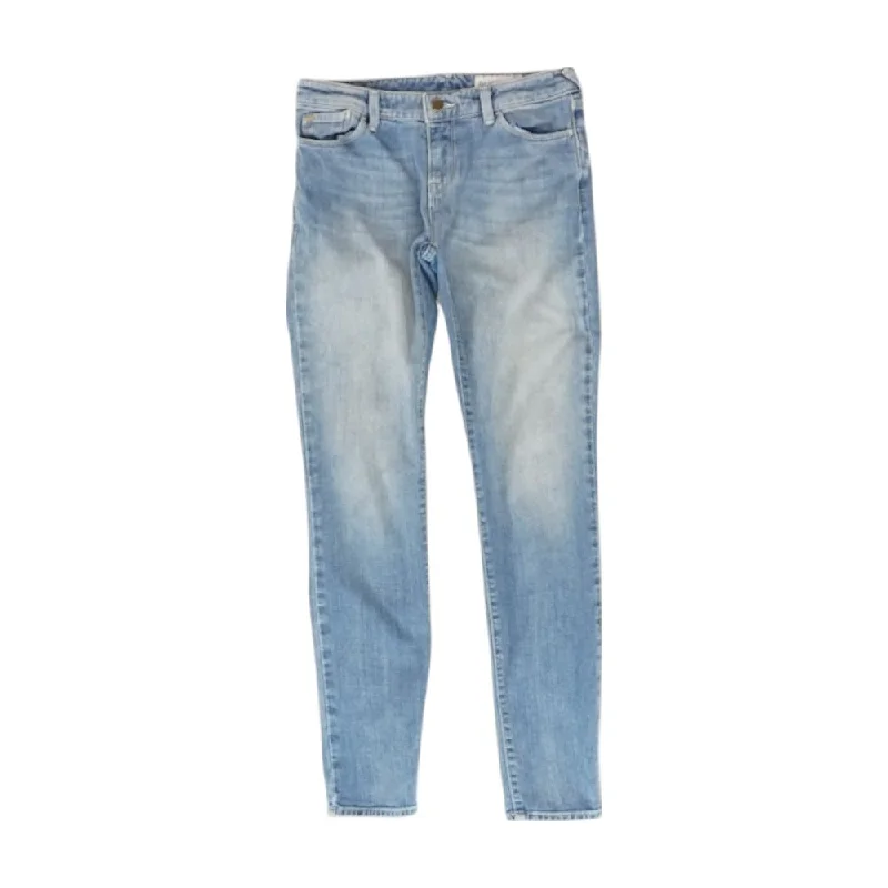 Blue Solid Jeans Classic Blue Denim Jeans