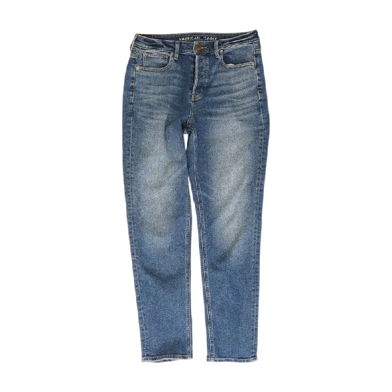 Blue Solid Jeans Comfortable Mid-Rise Jeans