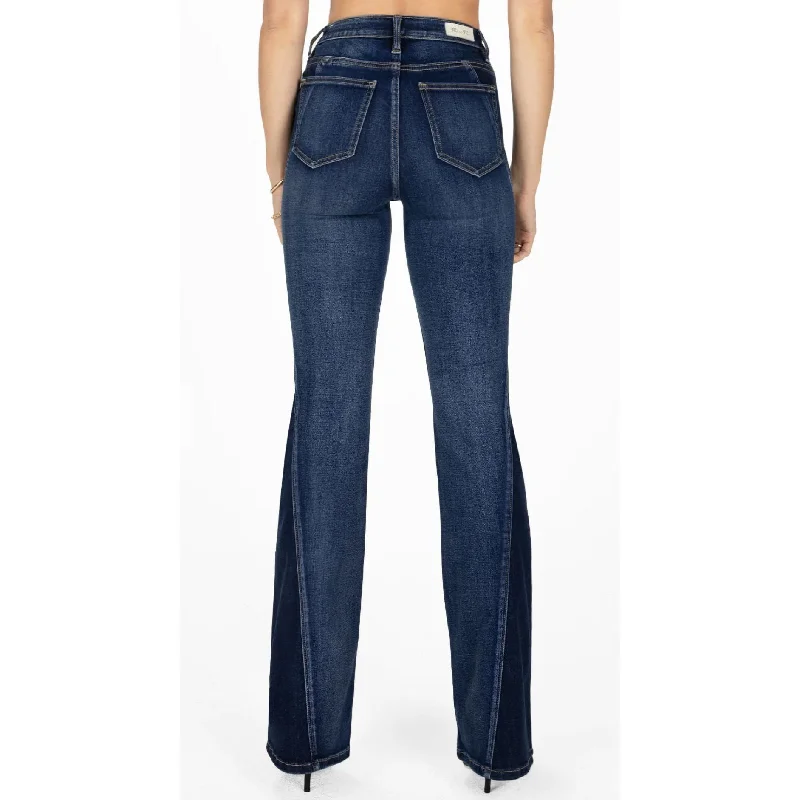 Miss Me Ladies Jeans High-Rise Slim Flare Stylish High-Waist Skinny Denim