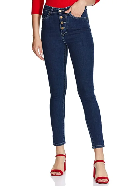 Women's Slim Fit Jeans Stylish Plus Size Denim Jeans